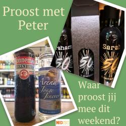 Sonnema of Arend? Proost met Peter