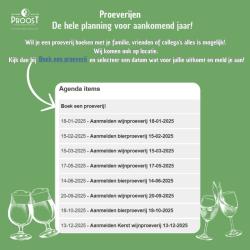 Overzicht proeverijen