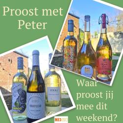 Proost met Peter Lente Wit of rose?