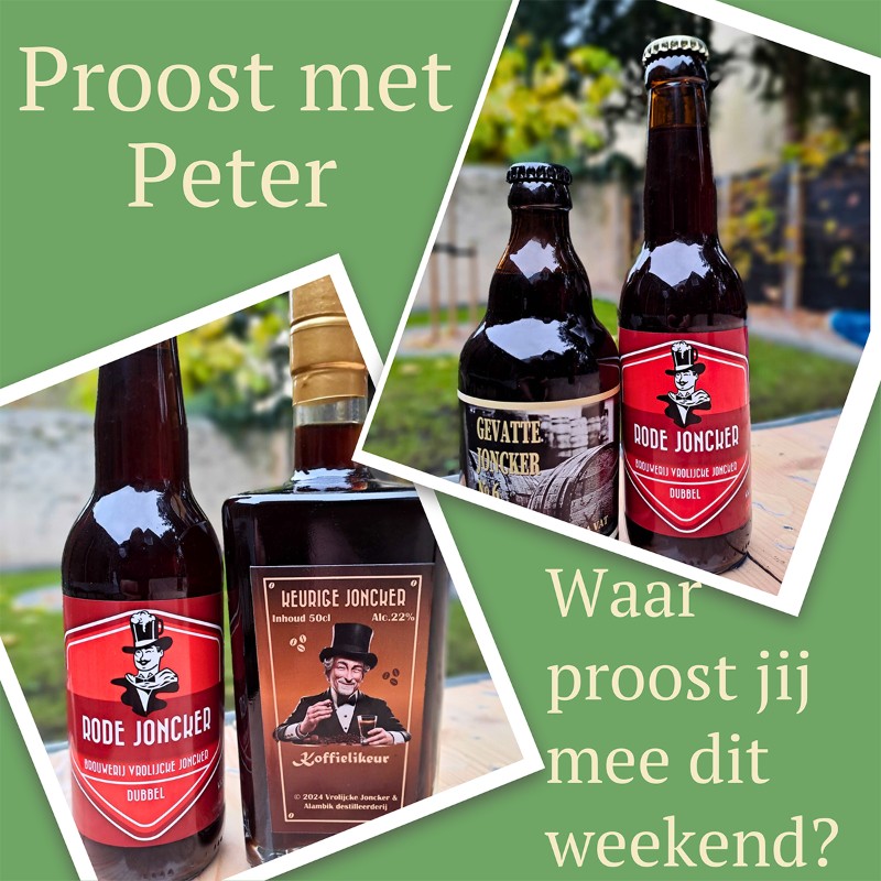 De Rode Joncker - Proost met Peter